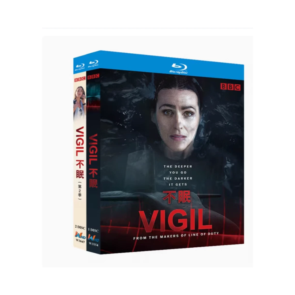Vigil Season 1-2:  3-Disc English 1080P BD All Region New Box Set