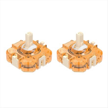 2 Stück Hall Hot-Swap Joystick für G6Pro G5Pro V2/ G80 Gamecontroller JH20 Orange