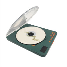 Transparent CD Player Portable English Learning Repeater Disc Album MP3 Music Green