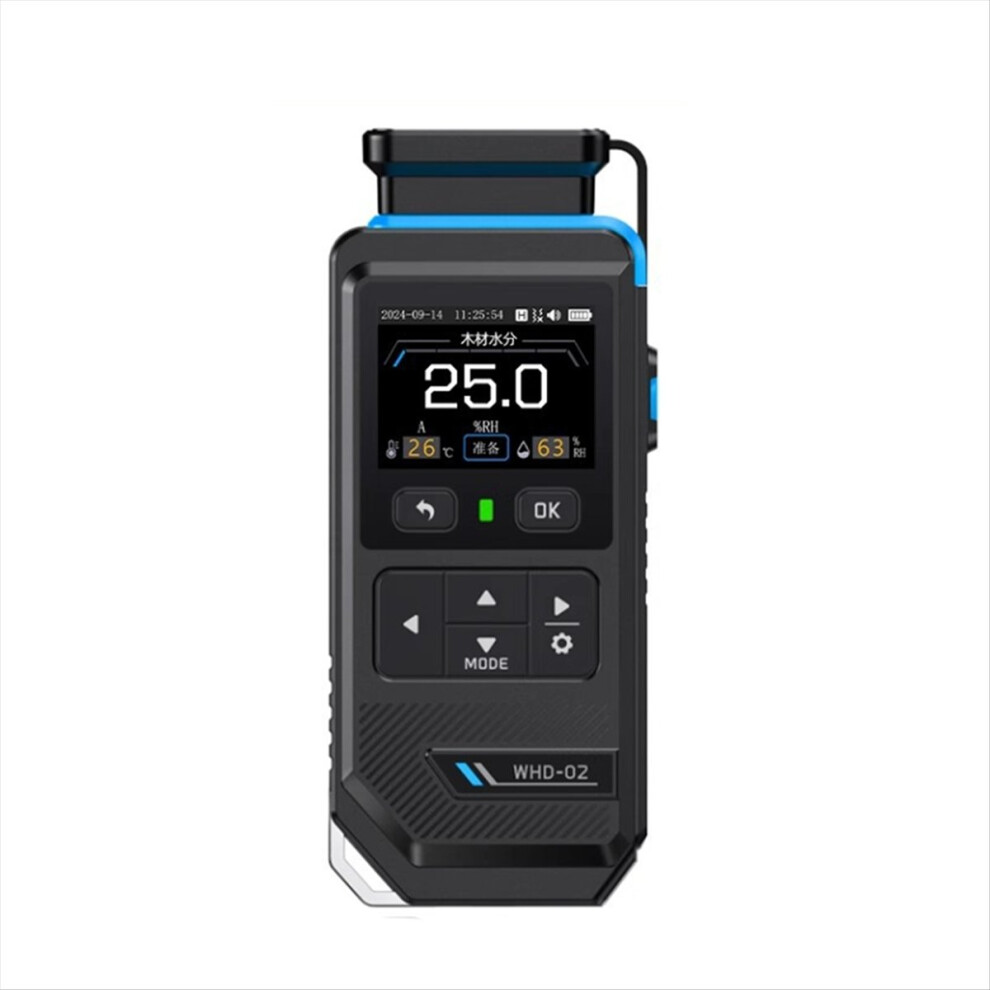 02 Wood Board Meter Color Screen Wall Moisture Content Tester Paperboard Humidity Detector Cement 4852710000568