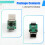 CH9120 Network TTL Serial Port Module Transparent Transmission 10M Ethernet WCH Server 7