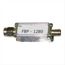 FBP-1280 (1220–1340) MHz Bandpassfilter mit geringer Einfügungsdämpfung und hoher Außerbanddämpfung für E6-Band-SMA-Schnittstelle