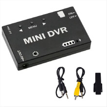 Neues Mini-DVR-Modul mit NTSC/PAL-Umschaltung, integriertem Akku, Video- und Audio-FPV-Recorder für RC-Modelle, Flugzeuge, Renndrohnen