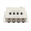 Video Amplifier 4 Channel Splitter with Adjustment for CVBS Composite on-Board Screen EU PLUG 5