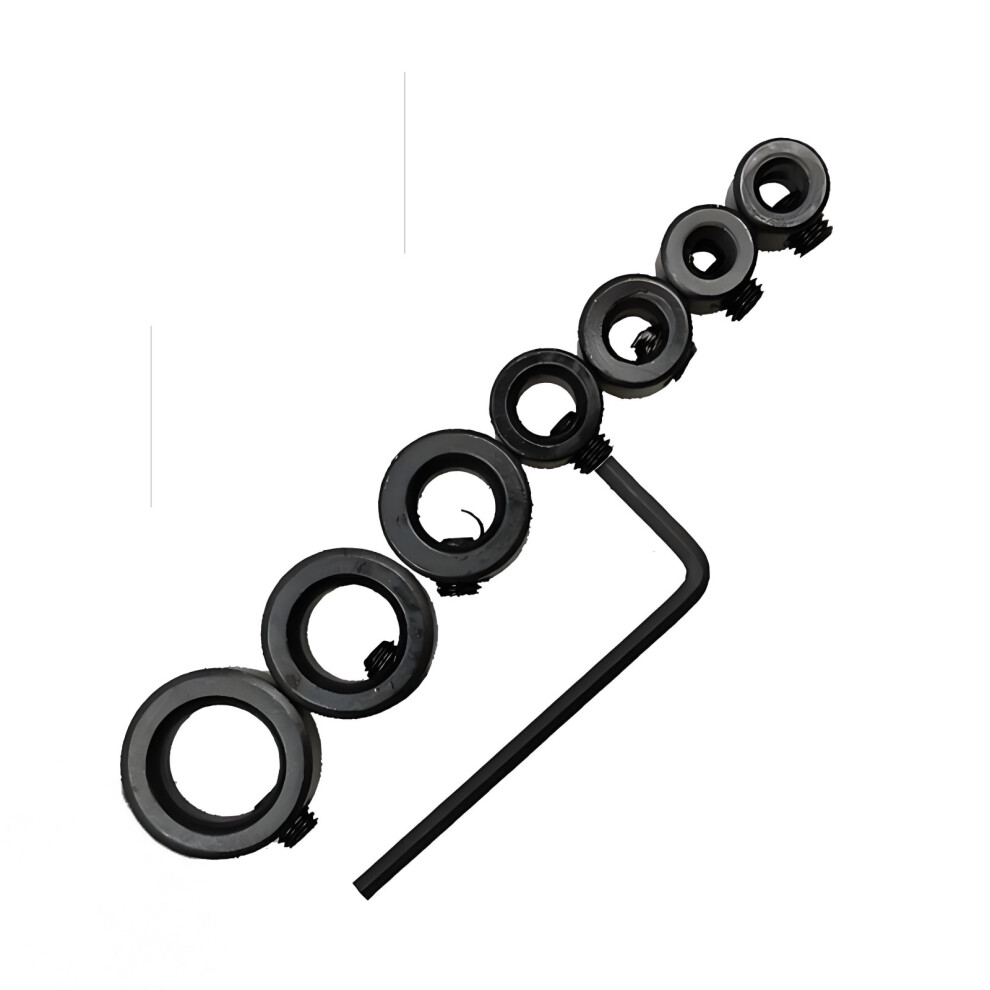 Depth Stop Rings Set Secure Positioning Collars For 3Mm To 12Mm 7696000803272
