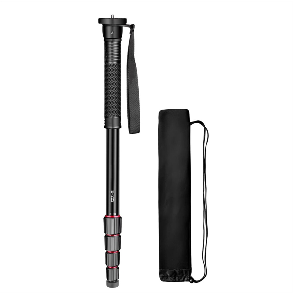 E222 Camera Monopod Aluminium Photography Walking Stick For Video Mount Adapter 4852710099289