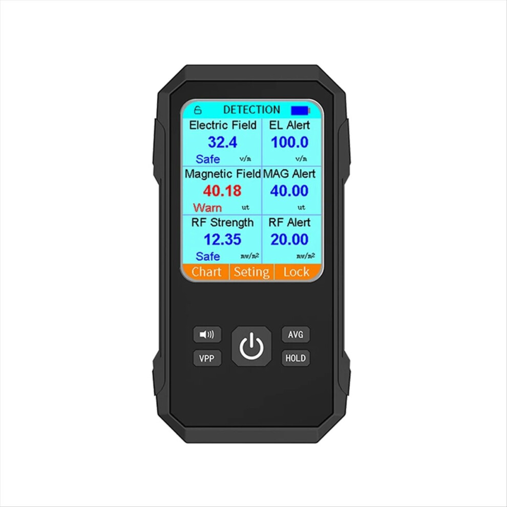 Multifunctional Electric Magnetic Field Radiation Detector Electromagnetic Tester Radio Frequency Meter A 4852710019263