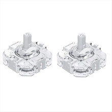2 Stück Hall Hot-Swap Joystick für G6Pro G5Pro V2/ G80 Gamecontroller JH20 Weiß