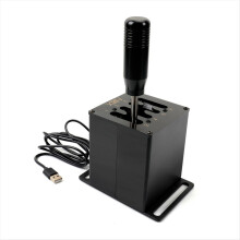 PC-Spielsimulations-Schalthebel mit Hall-Lineardiagramm, USB-Plug-and-Play-Funktion für Rennspiele