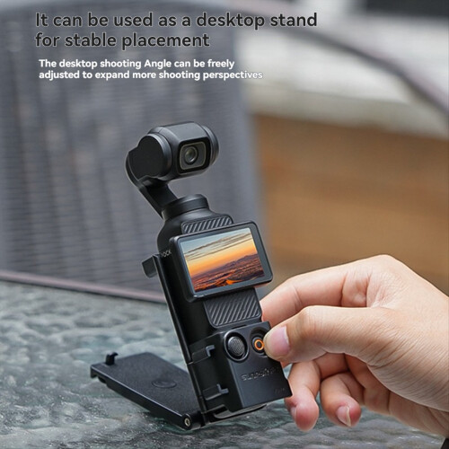 for Pocket 3 Magnetic Bracket Mount Base Cold Shoe 1/4 Angle Adjustable Desktop Camera Accessories A 2