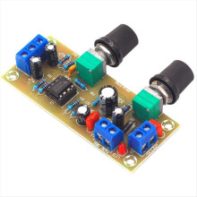 DC 10-24V Subwoofer-Verstärker-Vorverstärkerplatine, Frequenzfilterplatte, Einzelnetzteil für DIY-Bausatz
