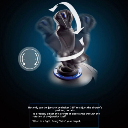 T.Flight Hotas ONE 4 Flug-Joystick-Schubregler-Simulator für PC 2