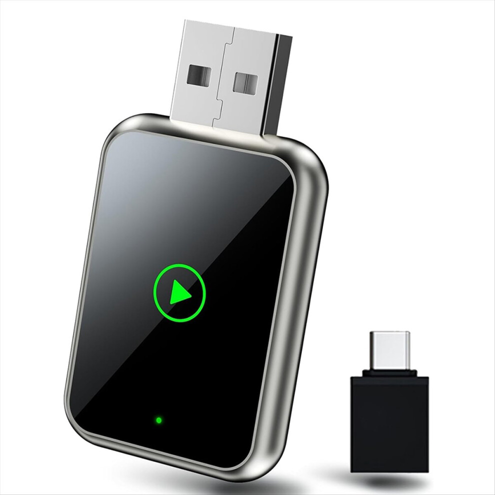 Wireless Carplay Adapter For Upgrade Wired To Adapter, Fast Stable Connection Plug&Play 4852710022713