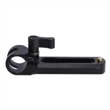 Schiene mit 15-mm-Einzelschienenblock/Stangenklemme, Kamera-Rig-Zubehör, Schnellverschlussmechanismus für verschiedene Setups