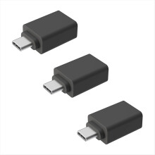 USB-C to USB-A Adapter Converter for Receiver Dongle, Keyboard, Mouse, Webcam,Camera File Transfer, Portable Hard Drive