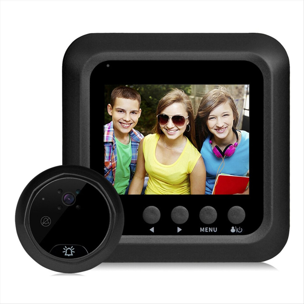 Door Viewer Security Camera, Intelligent Doorbell, 2.4 Inch Lcd Screen, Digital Surveillance Camera 4852710028234