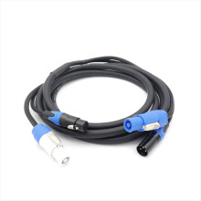 High Quality Powercon 3-Pin XLR Combo Cable 1m DMX512 Power Con for Stage Lighting Led Screen