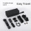 Protective Handbag for Pocket 3 Anti-Scratch Portable Storage Box Camera Accessories Organizer Black 3
