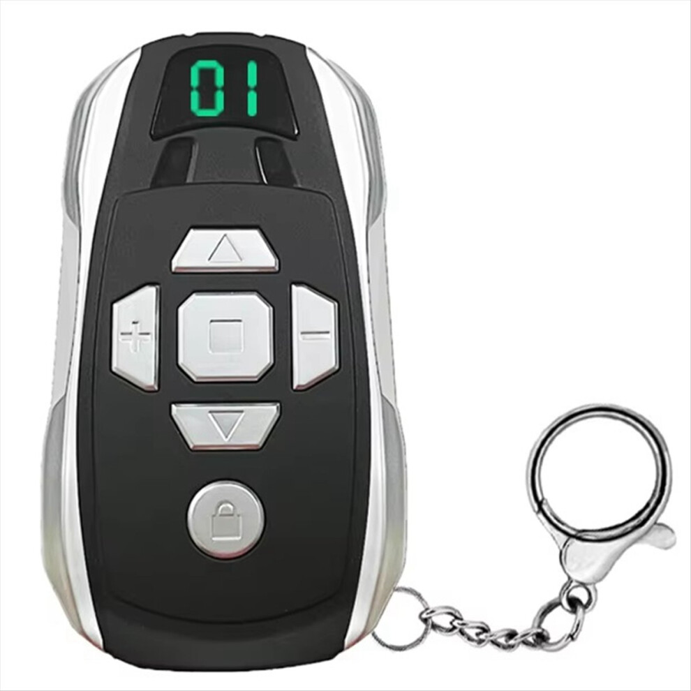 Remote Control Garage Door Gate Key Duplicator Clone Copy Universal Controller Multi-Frequency 300-915Mhz 433Mhz Silver 4852710045927