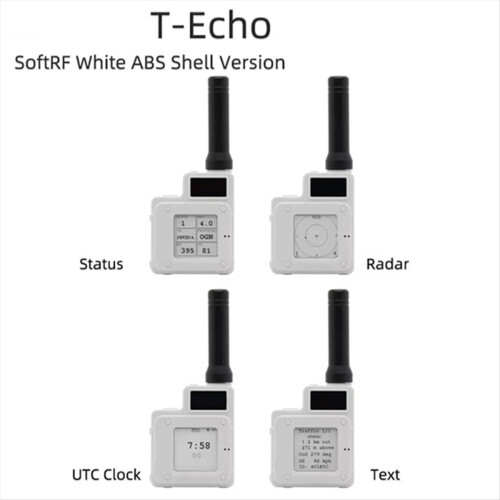 SoftRF T-NRF52840 LoRa SX1262 868MHz Funkmodul L76K GPS 1.54 E-Paper BME280 Sensor 1