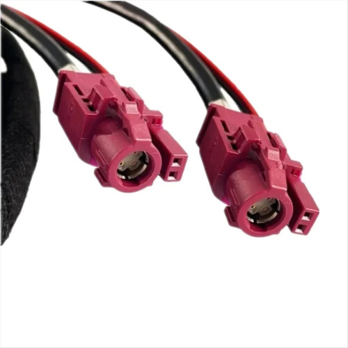 Violet HSD Code D Buchse auf Klinkenstecker 6-poliger Hochgeschwindigkeits-Datenübertragungskabelbaum LVDS-Kabel 2