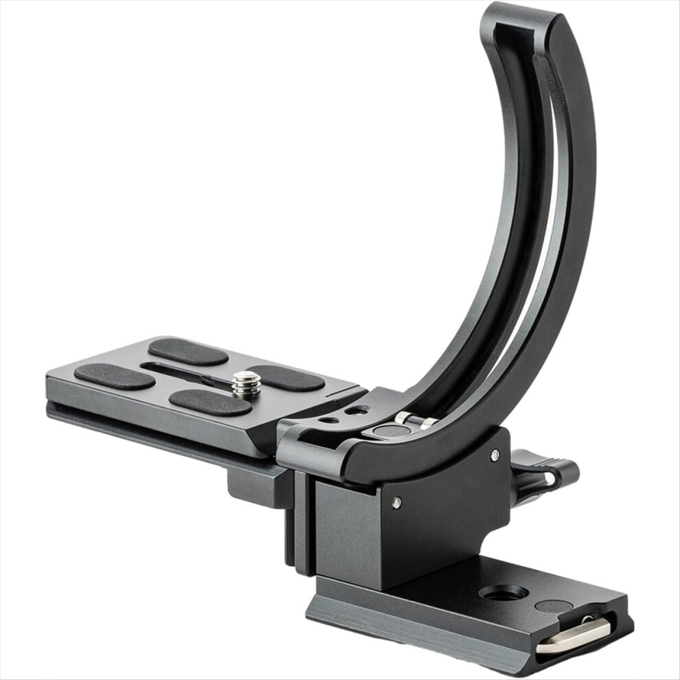 Camera Vertical Bracket,Tripod Ring Lens Mount,1/4 Rotatable Collar Mount Plate For Dslr Slr,Fits Arca-Type 4852710034600