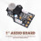Dual Channel Volume Audio Board for Game Gear Using Capacitors, Max Double Grey 7