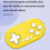 Mini-Spielcontroller, kabellos, tragbar, Bluetooth 5.0, für PC, Android und MacOS B 4