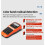 Label Machine PT-E115B Printer, Self-Adhesive, Portable, Handheld Cable Network Wiring, Marking 6