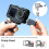 For Action 3.5mm Audio Adapter Compatibility 5 Pro /4 with Type-C Supports Microphone 5
