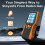Handheld Radon Detector Accuracy Real Time Long Short Term Average LCD Display Test Kit for Home School 2