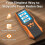 Handheld Radon Detector Accuracy Real Time Long Short Term Average LCD Display Test Kit for Home School 4