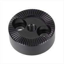 Rosetten-Montageadapter mit M6-Innengewinde und 1/4-Zoll-20-Anschlussschrauben für