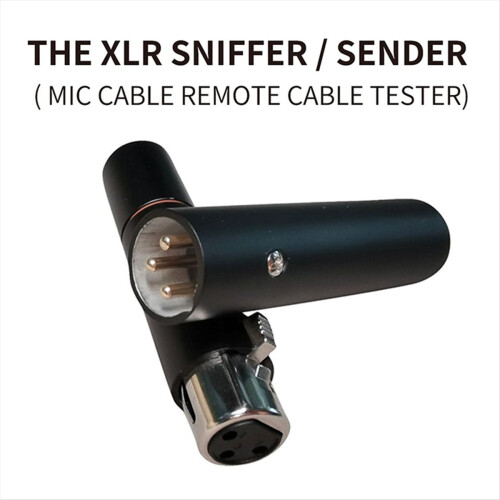 Audio Cable Tester XLR Interface Test Electronic Testing Instrument Professional 1