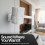 6PCS Speaker Wall Mount Bracket Enhanced Sound Space-Saving Rugged Small Wall-Mounted Accessory Audio Stands 2
