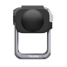 for 360 Camera Metal Protective Cage Shockproof Frame with Lens Cover Enhanced Protection