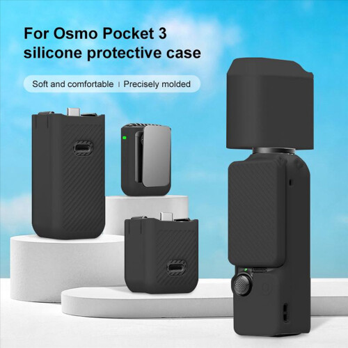 6 in 1 Silicone Case for Pocket 3 - Comprehensive Protection 2