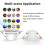 Tuya Bluetooth Smart LED Downlight Lamp Bulb Dimmable RGB 2.4G Remote Group Control Led Spot Light 15W 6