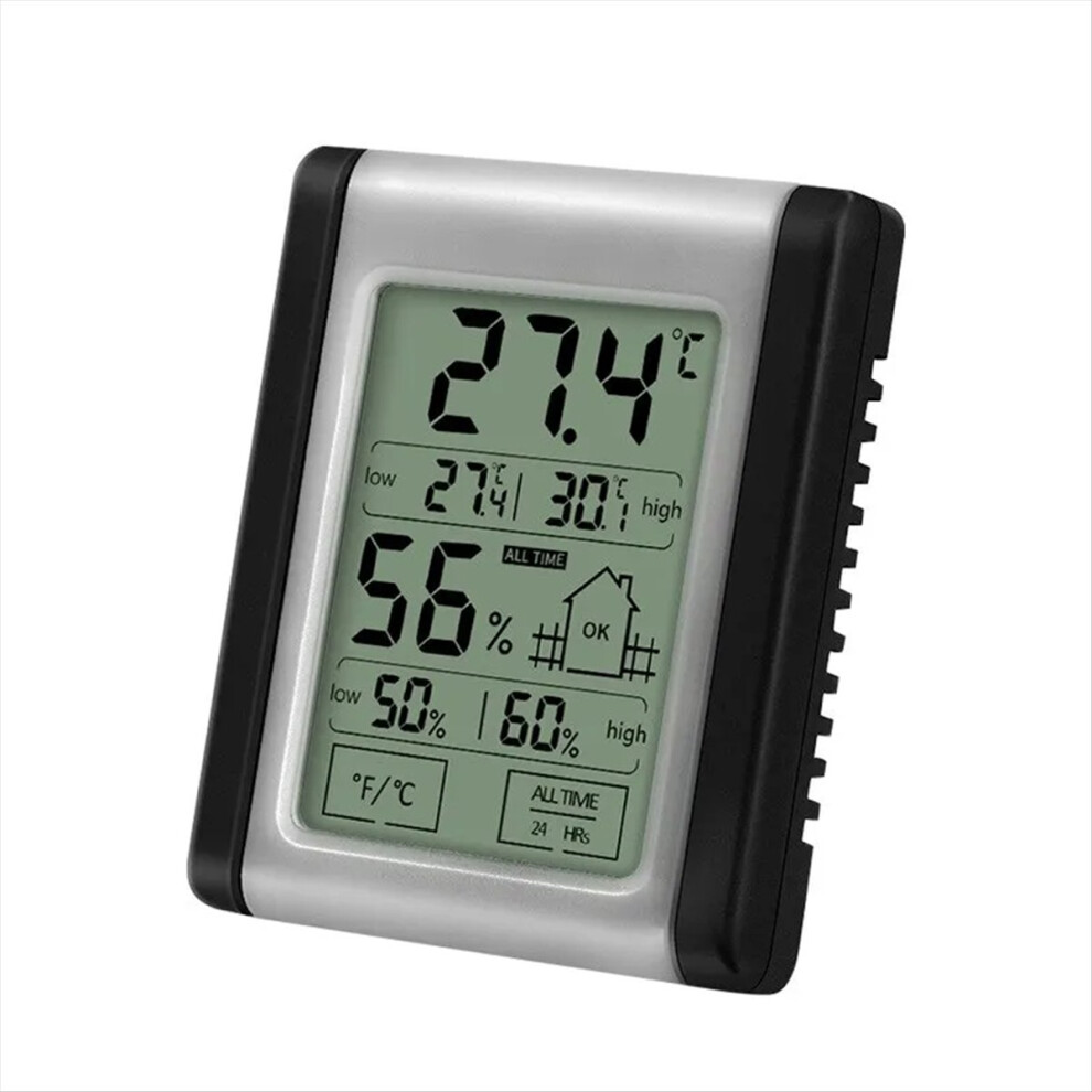 Temperature Humidity Meter High Digital Indoor Touch Screen Electronic And 4852710065765