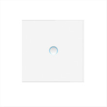 Tuya Matter Smart Switch 1-fach Wand-Touch-Leuchte – Neutralleiter für Sprachsteuerung erforderlich (1-Wege)