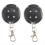 2Pcs 433MHz Copy Remote Control 4 Buttons Round Cloning Wireless Transmitter for Gate Garage Door Light Switch 1