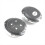 2Pcs 433MHz Copy Remote Control 4 Buttons Round Cloning Wireless Transmitter for Gate Garage Door Light Switch 3