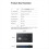 USB 3.0 Switch 5Gbps 2 Input 4 Output C for Devices Share Printer Scanner Mouse Keyboard 8