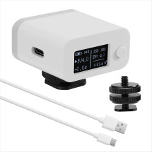 M08 Belichtungsmesser Kamera Photometer Fotografie Aufsteckbare Reflexion Blitz-/Kaltschuhbefestigung