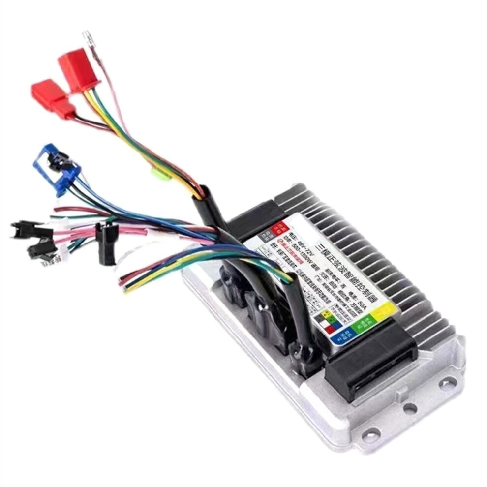 48V/60V/72V Electric Vehicle Controller 500W-1500W Three-Mode Sine Wave Brushless Motor Intelligent 4851971804731