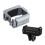 for Pocket 3 Quick Release Expansion Adapter 2-Way with Cold Shoe Frame Bracket 1/4 Screw Hole B 7