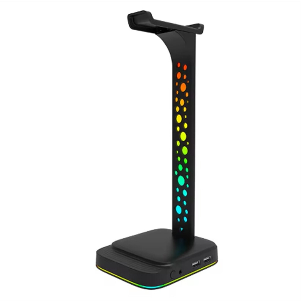 Headphone Stand Colorful Rgb Gaming Headset For Earphone Holder Pc Desktop Gamer Bracket 4851971897122
