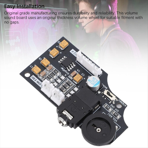 For High Quality DualChannel Volume Audio Board for Game Gear Using Capacitors 2 Output,B 2