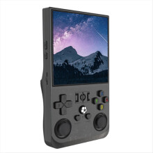 R36MAX Retro-Spielkonsole, 128 GB, 4,0-Zoll-IPS-Bildschirm für Linux-Systeme, tragbarer Handheld-Videoplayer mit vorinstallierten Spielen