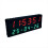 GPS Satellite Synchronized 2.3 Inch LED Clock Auto Timing Calibration Alarm Adjustable Brightness USB Type-C 5V 1